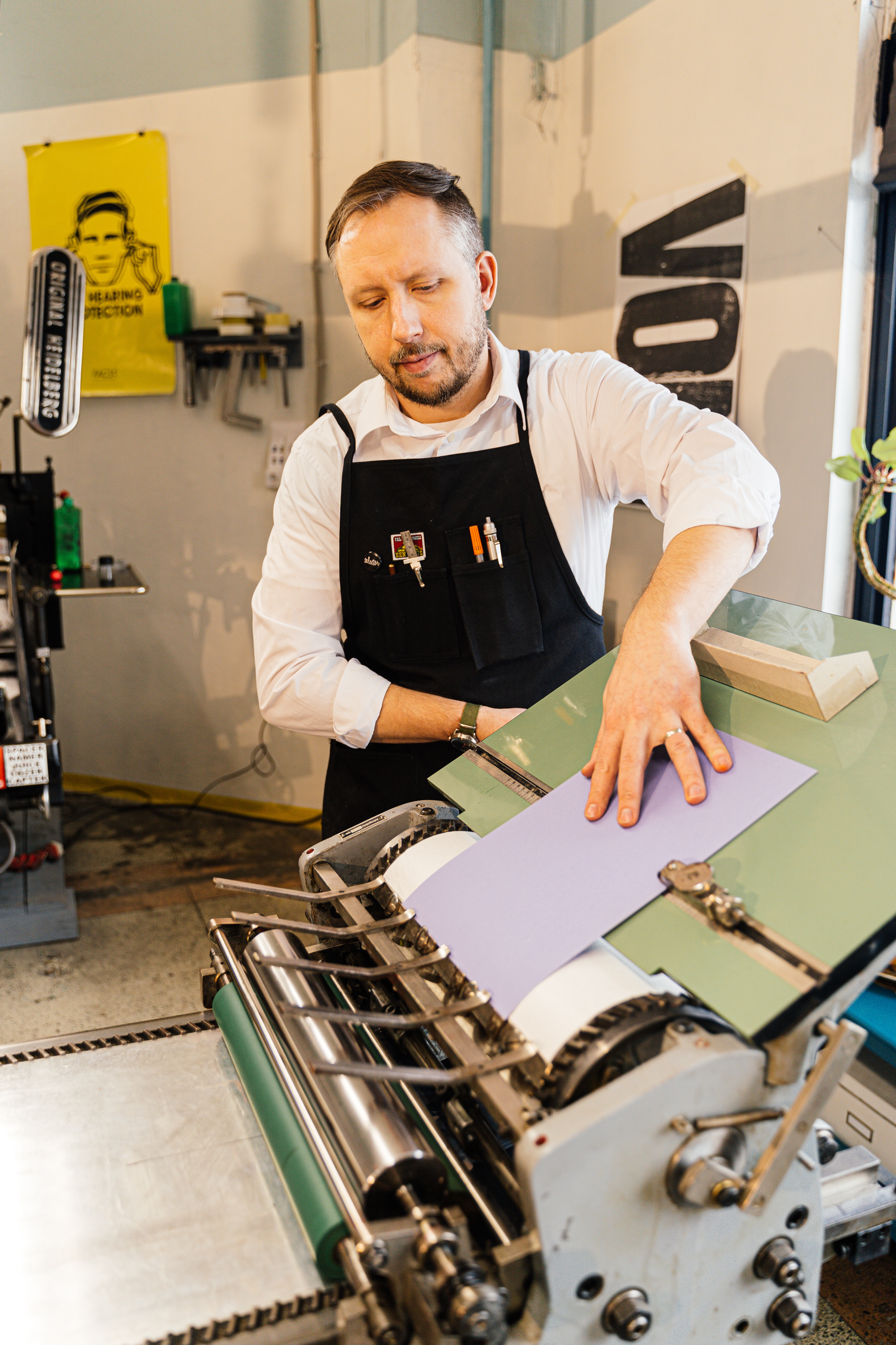 Print finisher clearance